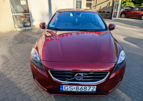 Volvo V40 cena 39900 przebieg: 171884, rok produkcji 2012 z Świętochłowice małe 379